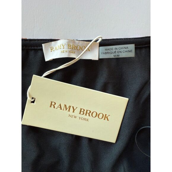 NWT Ramy Brook Adda Zig Zag Open Knit Halter Top in Soho Multi Size Medium - Picture 11 of 16